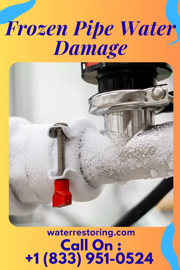 Frozen Pipe Water Damage in Tower, MN